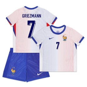Camiseta de fútbol Francia Griezmann 7 Niño 2ª equipación Euro 2024